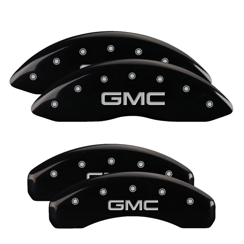 Mgp Caliper Caliper Cover, Gmc Logo, Powder Coated, Black, Aluminum, Set of 4 – 34221SGMCBK