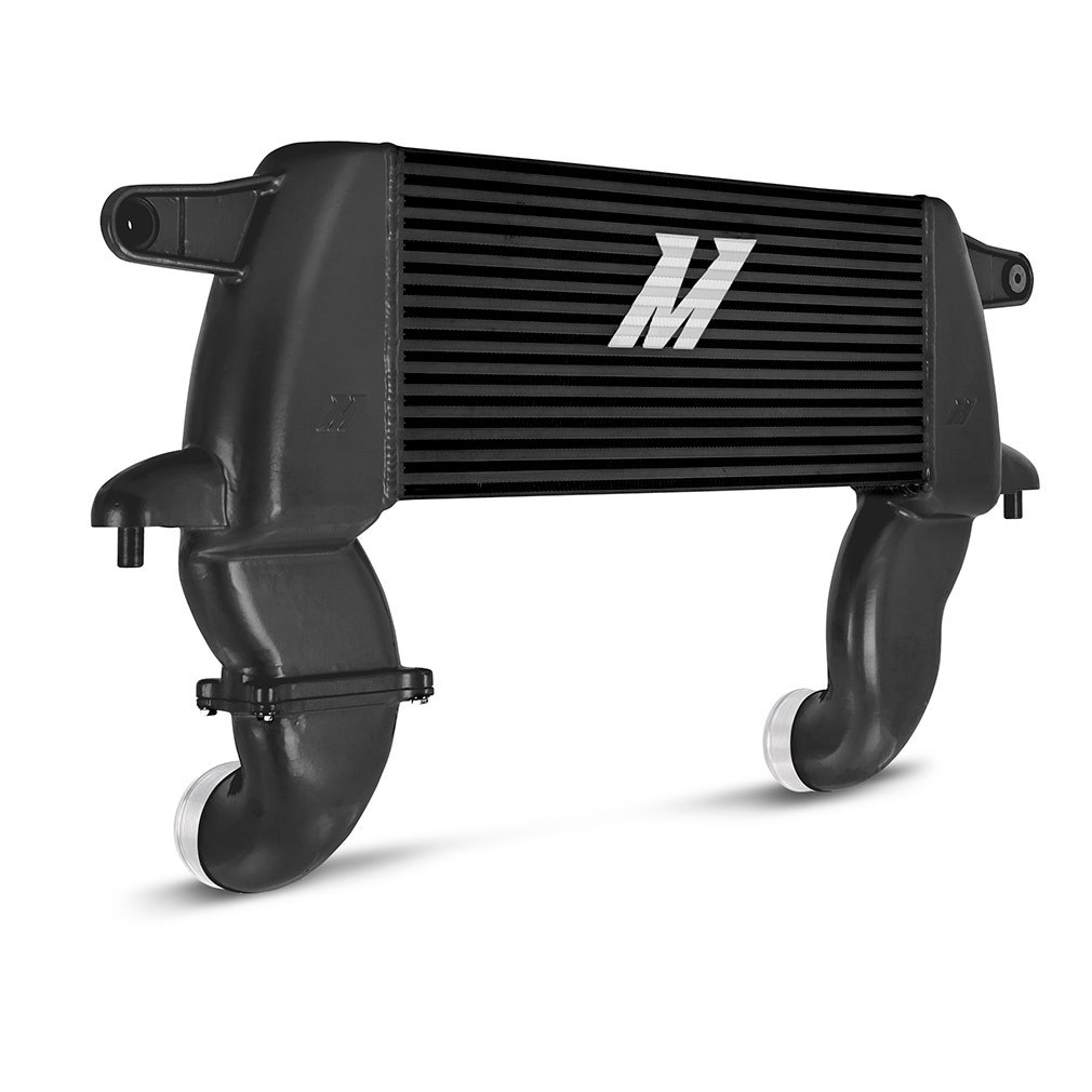 Mishimoto Intercooler, Air to Air, 21.26 Inch Width X 8.8 Inch Height X 3.15 Inch Thick Core Dimension, 3.15 Inch Inlet – MMINT-BR27-21HKBKBK