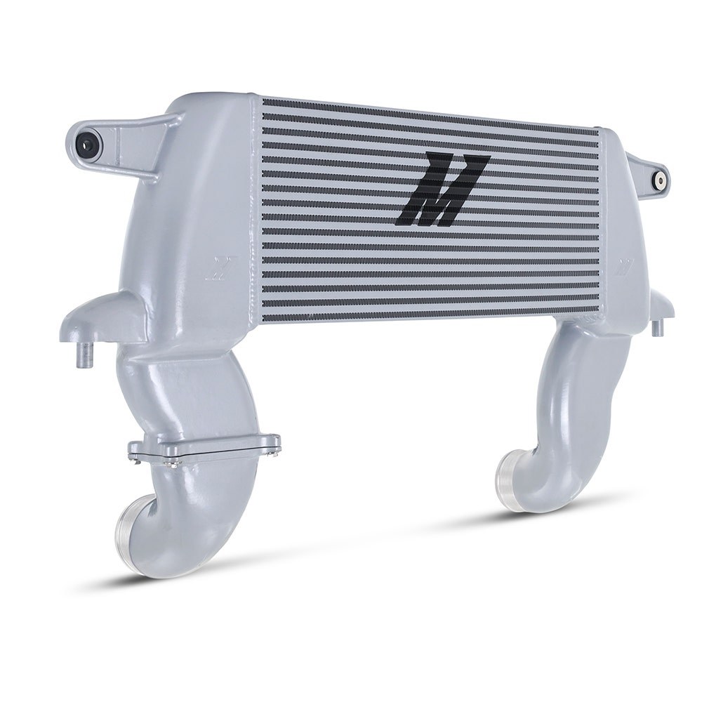 Mishimoto Intercooler, Air to Air, 21.26 Inch Width X 8.8 Inch Height X 3.15 Inch Thick Core Dimension, 3.15 Inch Inlet – MMINT-BR27-21HKBKSL