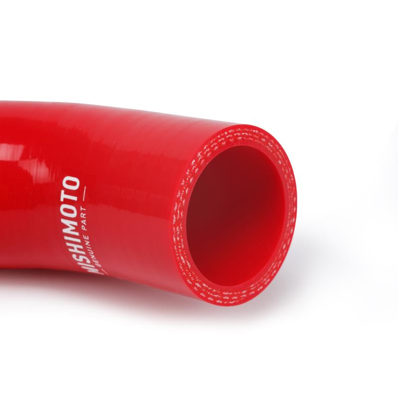 Mishimoto Radiator Hose, Red, Silicone, Withstands Up to 330 Degrees Fahrenheit, With Two Hoses/ Four Worm Gear Clamps – MMHOSE-300ZX-90TRD