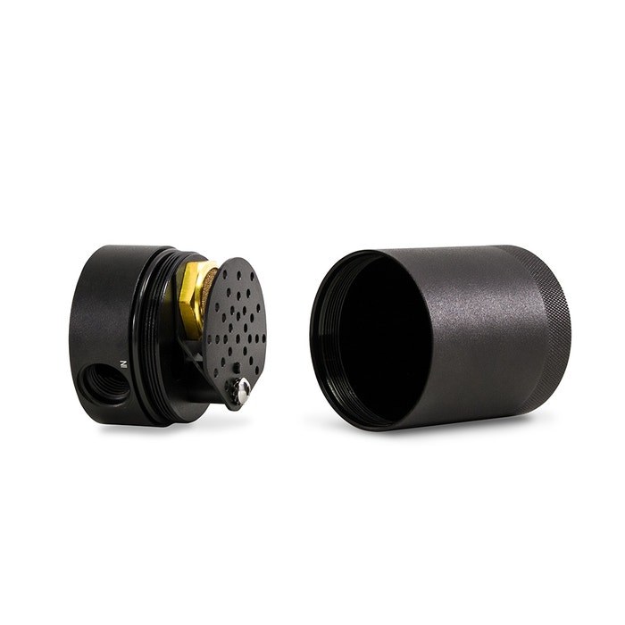 Mishimoto Catch Can, Protects Intake System from Oil Vapor, 3 Ounce Capacity, Anodized, Black, Aluminum – MMBCC-BR27-21P