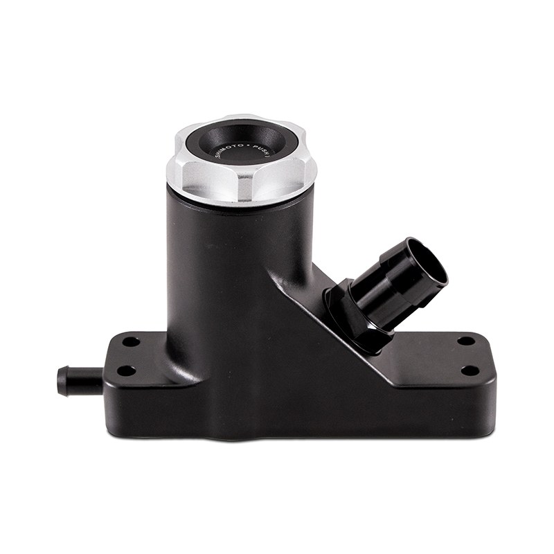 Mishimoto Catch Can, Anodized, Black, 6061 Aluminum – MMBCC-F2D-08BE