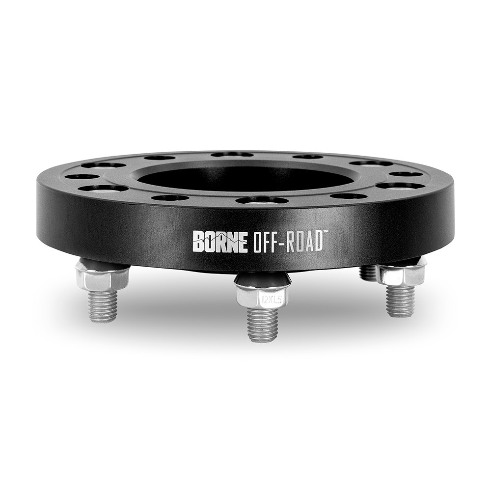 Mishimoto Wheel Spacer, 6 X 135 Millimeter Bolt Pattern, 25 Millimeter/ 1 Inch Thickness, Wheel Stud Mount, Hub Centric Mounting – BNWS-007-250BK