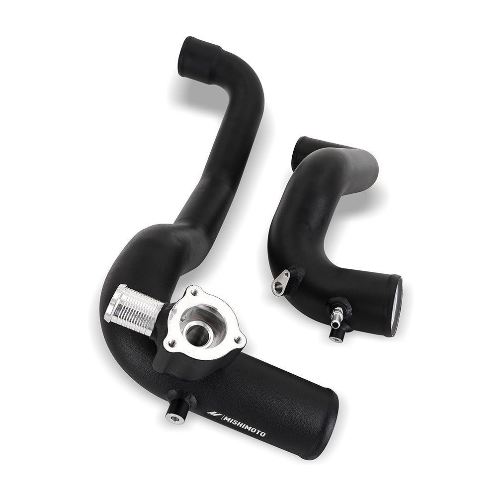 Mishimoto Turbocharger Intercooler Pipe, Hot-Side Intercooler Pipe, 2.75 Inch Diameter Intercooler Pipe – MMICP-BR23-21UHBK