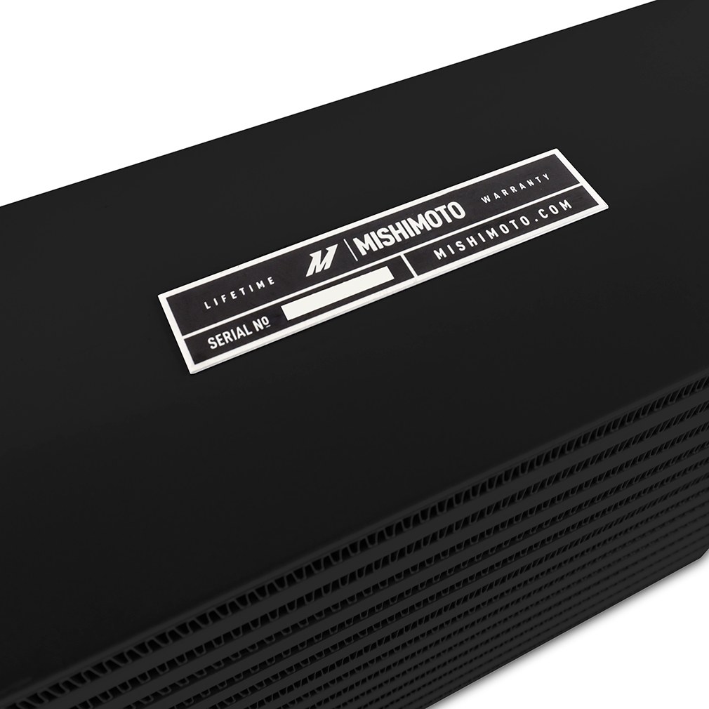 Mishimoto Intercooler, Air to Air, 7.1 Horsepower, 26.81 Inch Length X 6.77 Inch Width X 4.7 Inch Thick Overall Dimension – MMINT-BR27-21KBBK