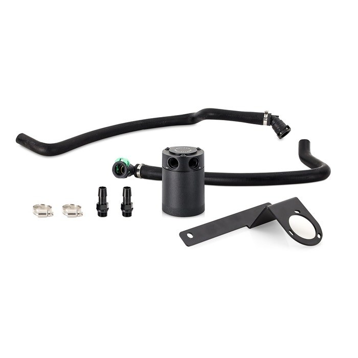 Mishimoto Catch Can, 3 Ounce Capacity, Anodized, Black, Aluminum – MMBCC-EST-20PBE