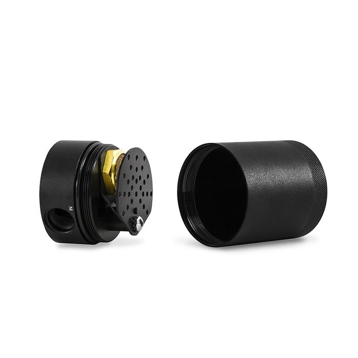 Mishimoto Catch Can, 3 Ounce Capacity, Anodized, Black, Aluminum – MMBCC-EST-20PBE