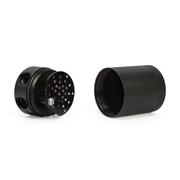 Mishimoto Catch Can, For Storing Excess Oil, With M16 X 1.5 Inlet and M16 X 1.5 Inlet Outlet Port – MMBCC-F35T-15SBE