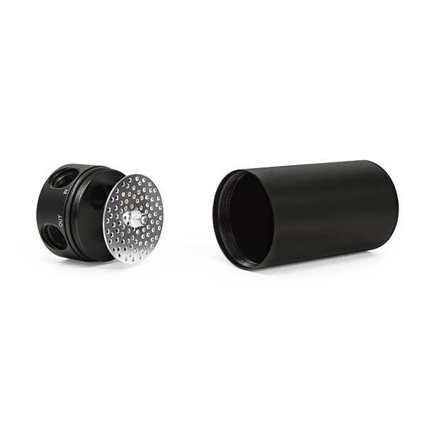 Mishimoto Catch Can, For Storing Excess Oil, With M16 X 1.5 Inlet and M16 X 1.5 Inlet Outlet Port – MMBCC-F35T-15SBE