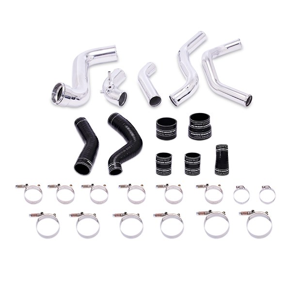 Mishimoto Turbocharger Intercooler Pipe, 2-1/2 Inch Diameter Hot-Side Intercooler Pipe – MMICP-F150-11KP