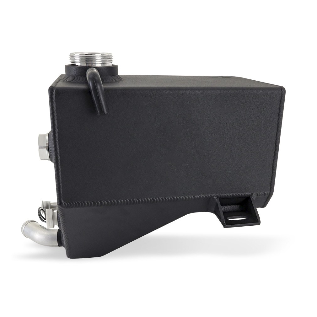 Mishimoto Coolant Reservoir, 0.65 Gallon Liquid Capacity, Aluminum, Micro-Wrinkle Black – MMRT-DMAX-01MWBK