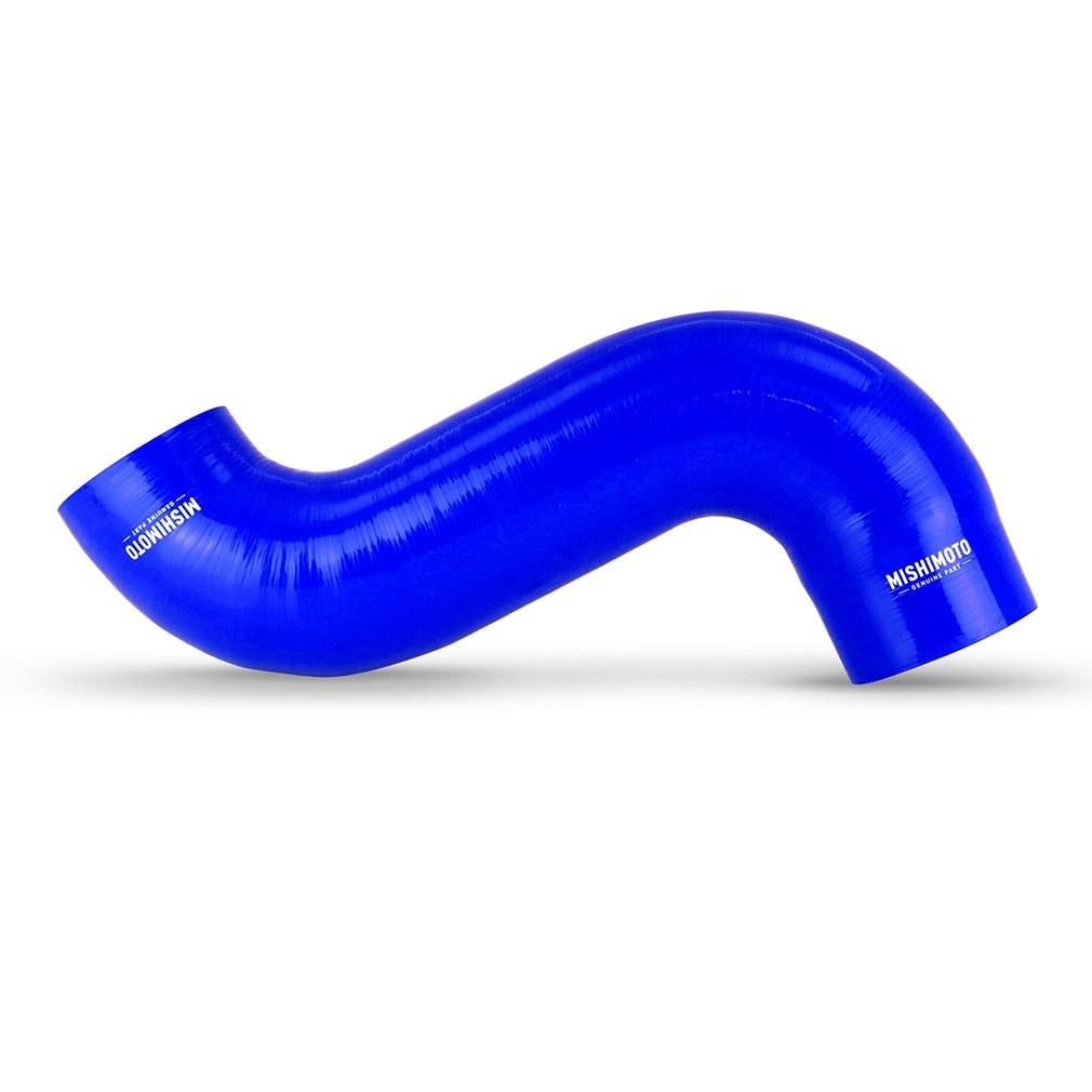 Mishimoto Radiator Hose, Blue, Silicone, 3.94 Inch Hose Inner Diameter and 4.49 Inch Hose Outer Diameter, With Worm Gear Clamps – MMHOSE-RAM-03IHBL