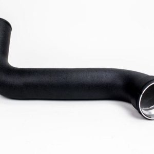 Mishimoto Turbocharger Intercooler Pipe, 3 Inch and 3-1/2 Inch Diameter Cold-Side Intercooler Pipe, Wrinkle Black, Aluminum – MMICP-F150-11CWBK