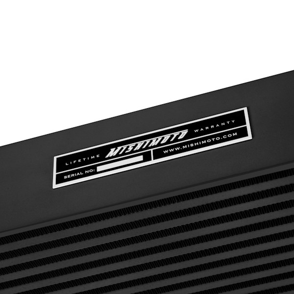 Mishimoto Intercooler, Air to Air, 38-1/2 Inch Width X 25.2 Inch Height X 7-1/2 Inch Thick Overall Dimension – MMINT-F2D-03BK