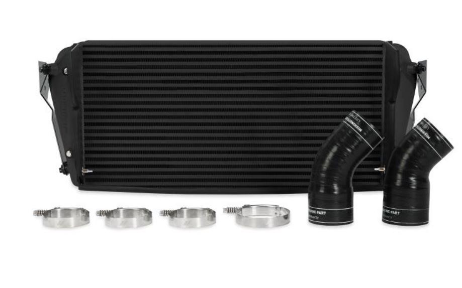 Mishimoto Intercooler, Air to Air, 33 Inch Width X 12-1/2 Inch Height X 10 Inch Thick Overall Dimension – MMINT-RAM-13BK
