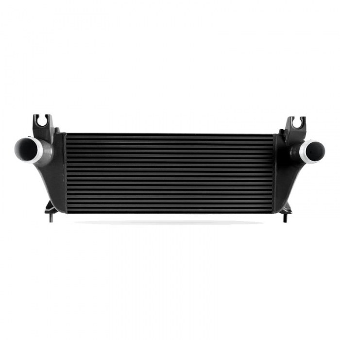 Mishimoto Intercooler, 25.19 Inch Length X 9.82 Inch Height X 3.54 Inch Thick Core Dimension, Powder Coated, 2.18 Inch Inlet, Black – MMINT-RGR-19BK