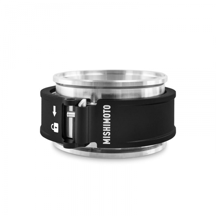 Mishimoto Vanjen Clamp, For Use with 3 Inch Outside Diameter Tubing, Aluminum, Black – MMCLAMP-QD-30BK