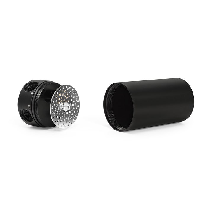 Mishimoto Catch Can, Protects Intake System from Oil Vapor, 12 Ounce/ 3 Ounce, Anodized, Black, Aluminum – MMBCC-F35T-21