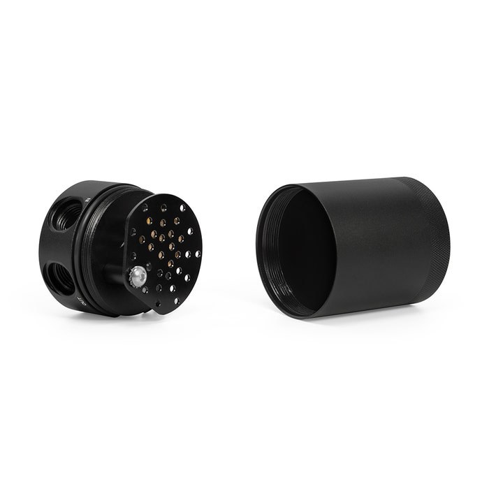 Mishimoto Catch Can, Protects Intake System from Oil Vapor, 12 Ounce/ 3 Ounce, Anodized, Black, Aluminum – MMBCC-F35T-21