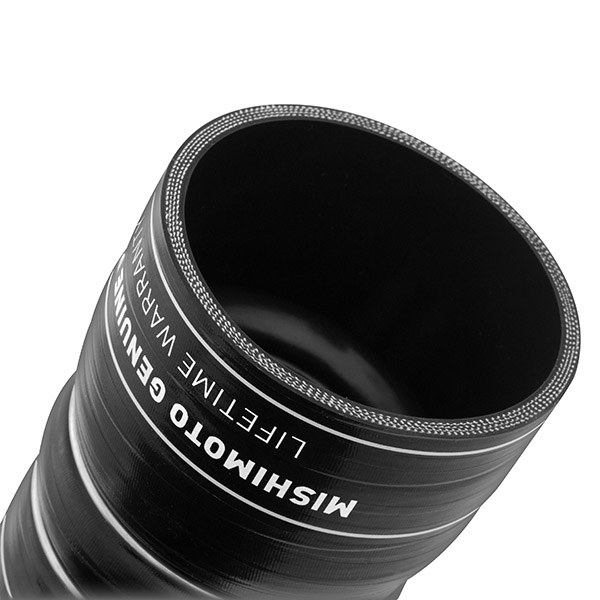 Mishimoto Intercooler Hose Coupling, 2.5 Inch/ 2.45 Inch Inner Diameter X 2.9 Inch/ 2.85 Inch Outer Diameter, 45 Degree Elbow, Black – MMBK-F2D-03HU