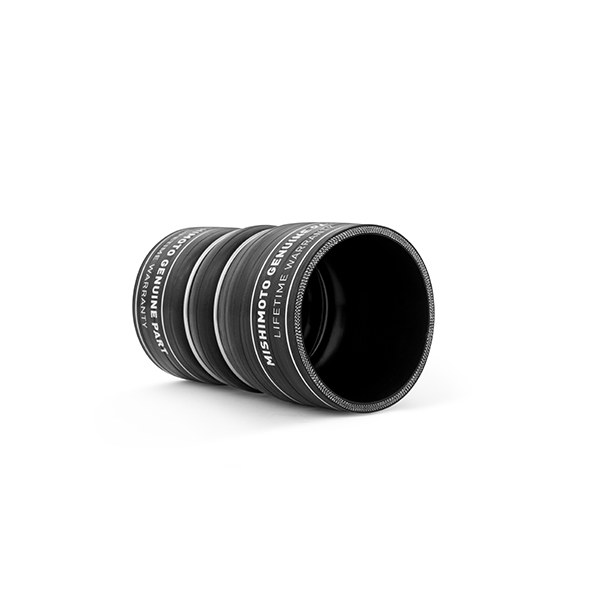 Mishimoto Intercooler Hose Coupling, 3.2 Inch/ 3 Inch Inner Diameter X 3.6 Inch/ 3.4 Inch Outer Diameter, Straight Transition, Black – MMBK-F2D-08HL