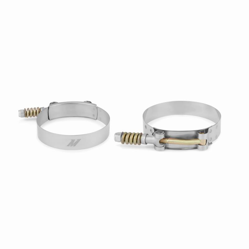 Mishimoto Intercooler Hose Coupling, Black, Silicone, With Four Boots/ Eight T-Bolt Clamps – MMBK-F2D-99BK