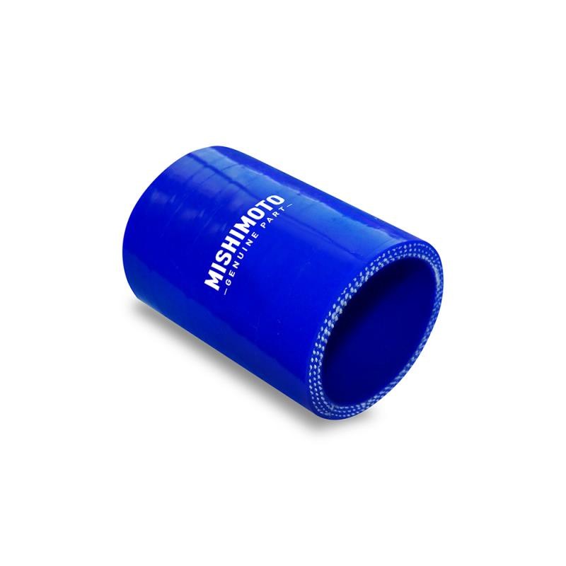 Mishimoto Air Intake Hose Coupler, 1-1/4 Inch Inlet/ Outlet Inner Diameter and 2-1/2 Inch Length: Straight, Blue, Silicone – MMCP-25125BL