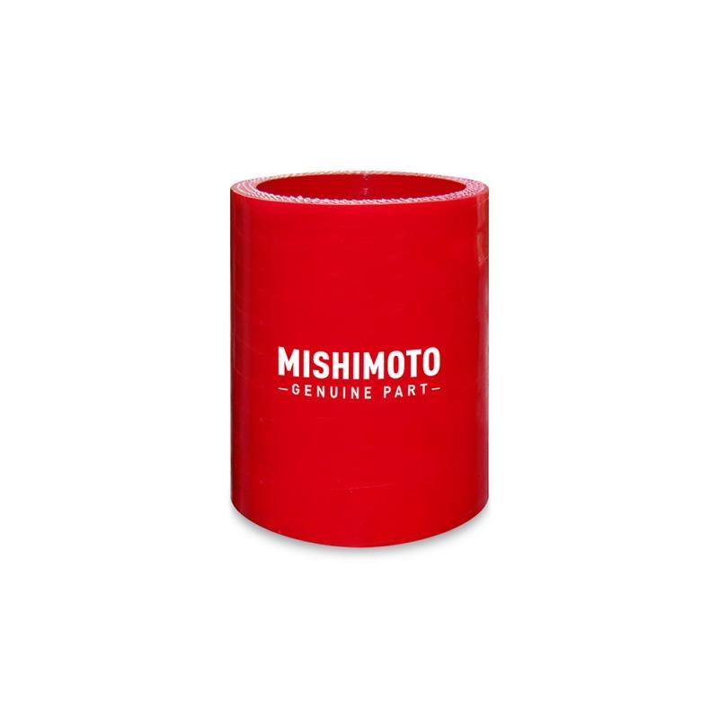 Mishimoto Air Intake Hose Coupler, 1-1/4 Inch Inlet/ Outlet Inner Diameter and 2-1/2 Inch Length: Straight, Red, Silicone – MMCP-25125RD