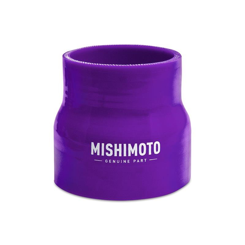 Mishimoto Air Intake Hose Coupler, 2-1/2 Inch Inlet Inner Diameter to 2-3/4 Inch Outlet Inner Diameter and 3 Inch Length, Purple – MMCP-25275PR
