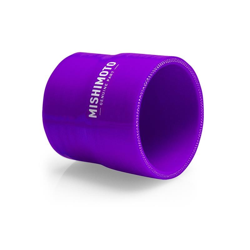 Mishimoto Air Intake Hose Coupler, 2-1/2 Inch Inlet Inner Diameter to 2-3/4 Inch Outlet Inner Diameter and 3 Inch Length, Purple – MMCP-25275PR