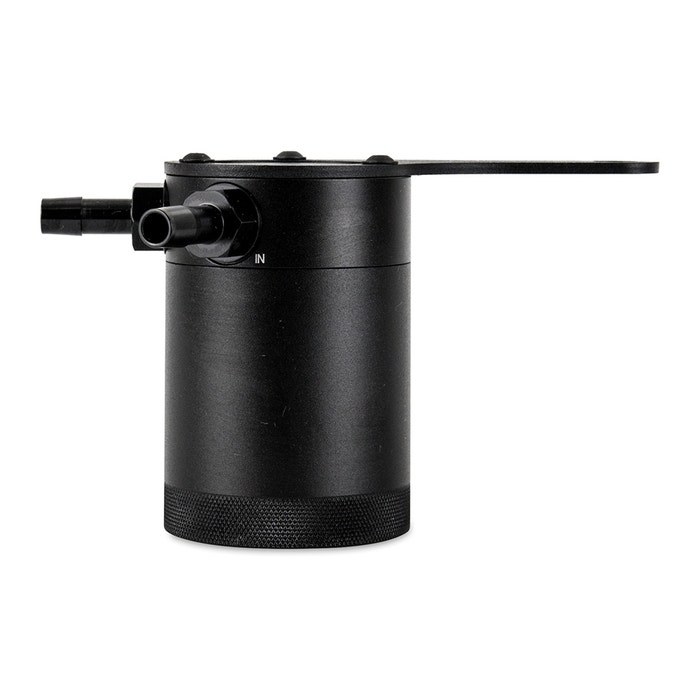 Mishimoto Catch Can, Protects Intake System from Oil Vapor, 3 Ounce Capacity, Anodized, Black, Aluminum – MMBCC-K2-14