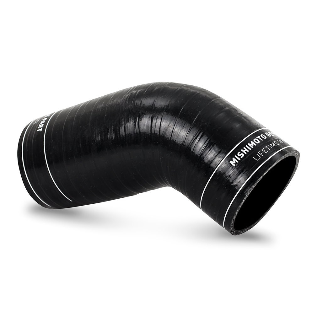 Mishimoto Intercooler Hose Coupling, Black, Silicone, With Four Boots and Eight T-Bolt Clamps – MMBK-RAM-19