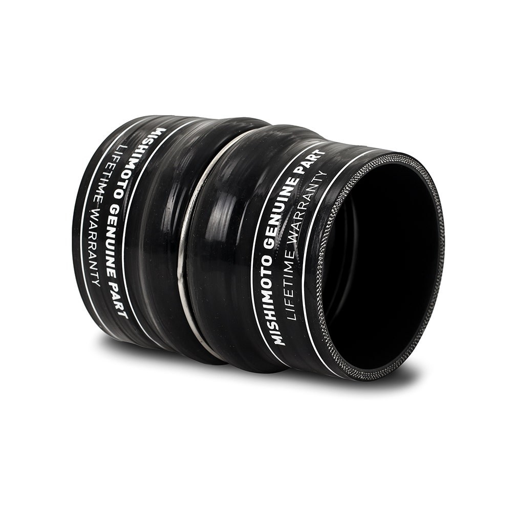 Mishimoto Intercooler Hose Coupling, Black, Silicone, With Four Boots and Eight T-Bolt Clamps – MMBK-RAM-19