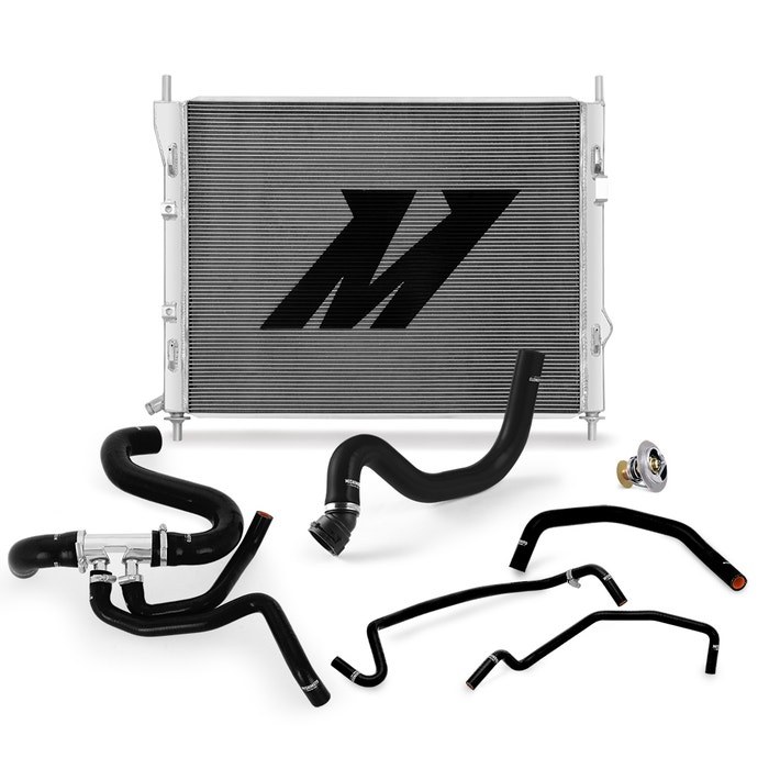 Mishimoto Radiator, Essential Bundle Kit, Three Rows, Aluminum – MMB-MUS8-001