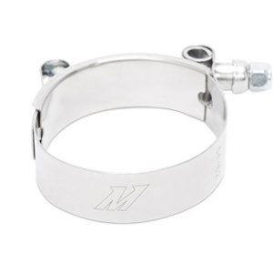 Mishimoto Hose Clamp, 2.12 Inch to 2.44 Inch Clamping Range, T-Bolt Style, Stainless Steel, Single – MMCLAMP-225
