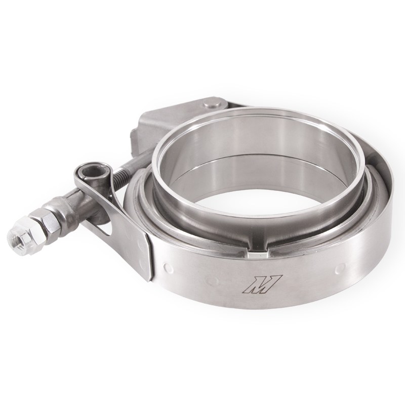Mishimoto V Band Clamp, For Use with 3 Inch Maximum Clamp Diameter, Stainless Steel – MMCLAMP-VS-3