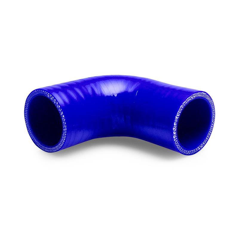 Mishimoto Air Intake Hose Coupler, 1-1/2 Inch Inlet/ Outlet Inner Diameter, 90 Degree, Blue, Silicone – MMCP-1590BL