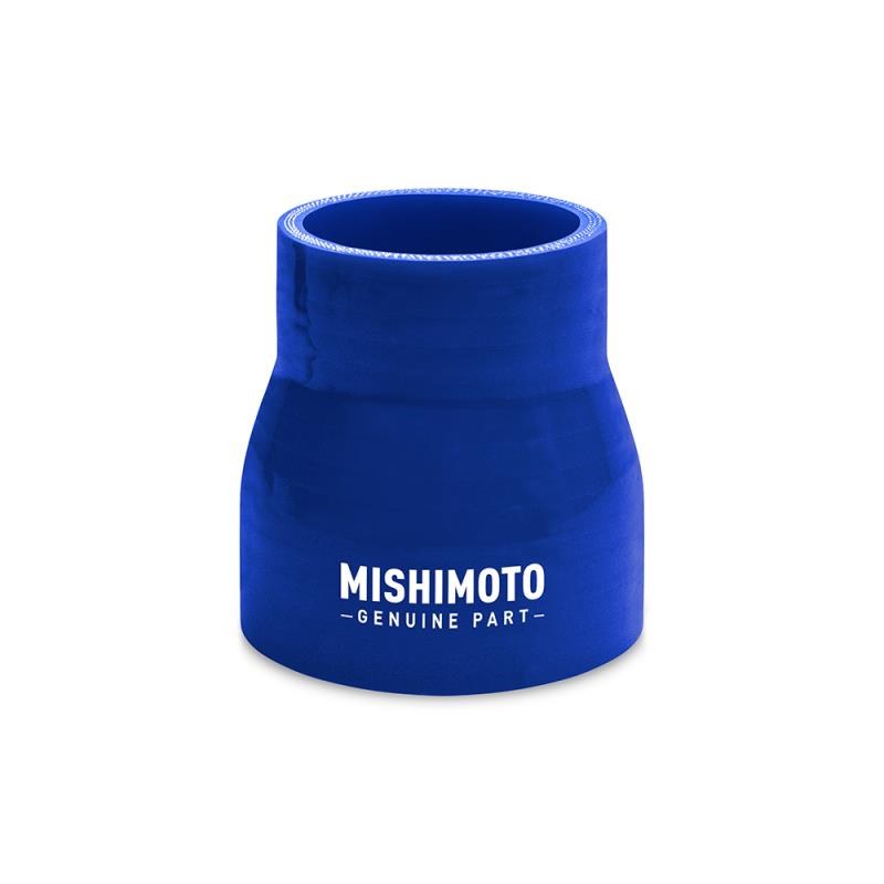Mishimoto Air Intake Hose Coupler, 2 Inch Inlet Inner Diameter to 2-1/2 Inch Outlet Inner Diameter and 3 Inch Length, Blue, Silicone – MMCP-2025BL