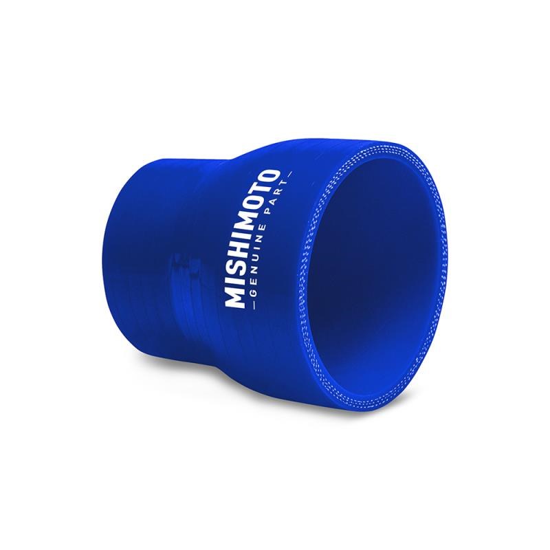 Mishimoto Air Intake Hose Coupler, 2 Inch Inlet Inner Diameter to 2-1/2 Inch Outlet Inner Diameter and 3 Inch Length, Blue, Silicone – MMCP-2025BL
