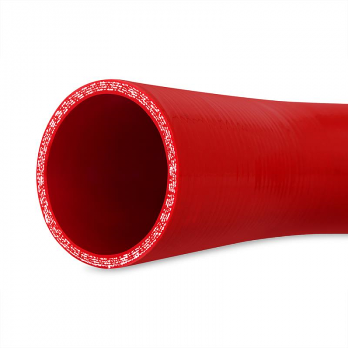 Mishimoto Air Intake Hose Coupler, 4 Inch Inlet Diameter: 45 Degree, Red, Silicone – MMCP-4045RD