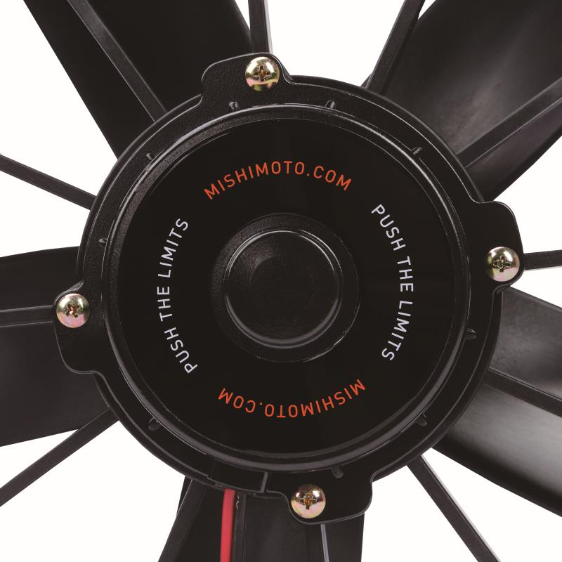 Mishimoto Cooling Fan, Race Line, Radiator Cooling Fan, 1600 Cubic Feet Per Minute (cfm), 10 Inch Diameter Fan X 3.85 Inch Depth, 5 Blade – MMFAN-10HD