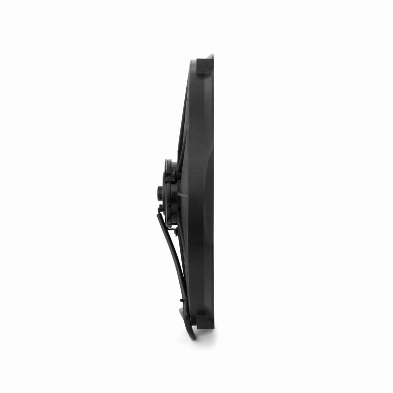 Mishimoto Cooling Fan, Slim Electric Fan, 1850 Cubic Feet Per Minute (cfm), 16 Inch Diameter Fan X 2.87 Inch Depth, 10 Blade – MMFAN-16