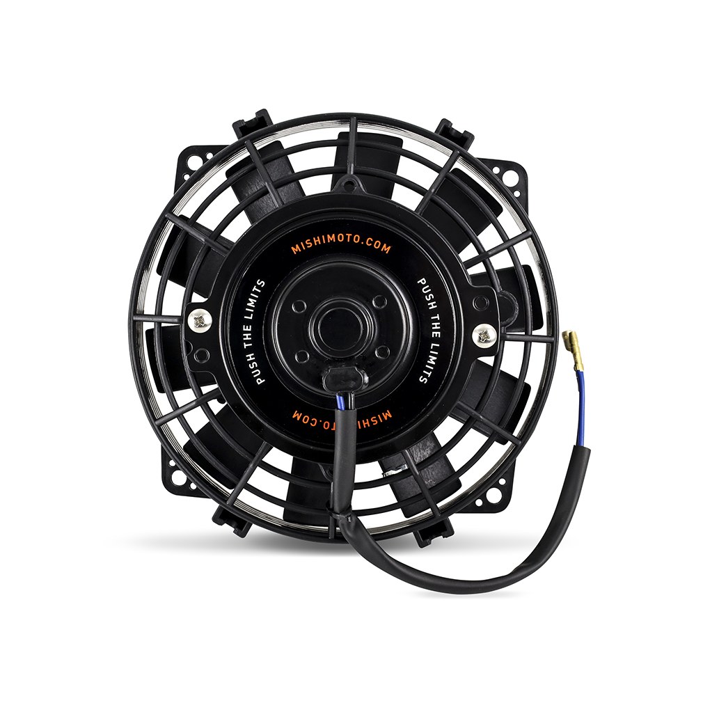 Mishimoto Cooling Fan, Electric Fan, 415 Cubic Feet Per Minute (cfm), 6 Inch Diameter, 10 Blade, Puller, 3000 RPM, With 4 Mounting Tabs – MMFAN-6
