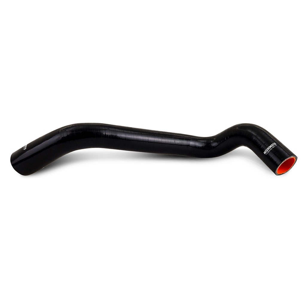 Mishimoto Radiator Hose, Black, Silicone, 330 Degree Fahrenheit Maximum Temperature, With Two Radiator Hoses and Worm-Gear Clamps – MMHOSE-F2D-99RRBK