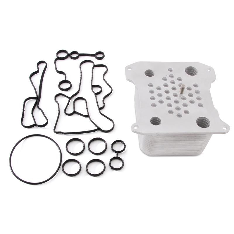 Mishimoto Fluid Cooler, OE-Replacement, Oil Cooler, For Use with 2003-2007 Ford 6.7 Liter Powestroke – MMOC-F2D-08