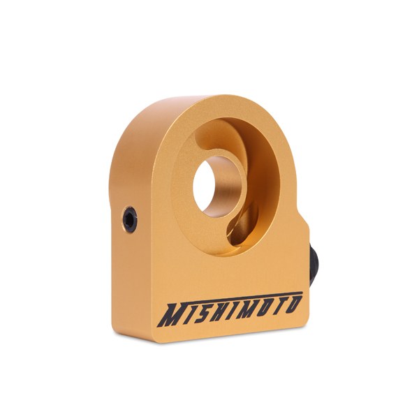 Mishimoto Oil Cooler Adapter, Sandwich, 1.18 Inch Thick, 20 Millimeter X 1-1/2 Inch Inlet/ Outlet Port, Thermostatic – MMOP-SPT