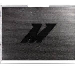 Mishimoto Radiator, 24 Inch Length X 17 Inch Height X 2 Inch Depth Core Dimension, Dual Core Rows – MMRAD-C6-05