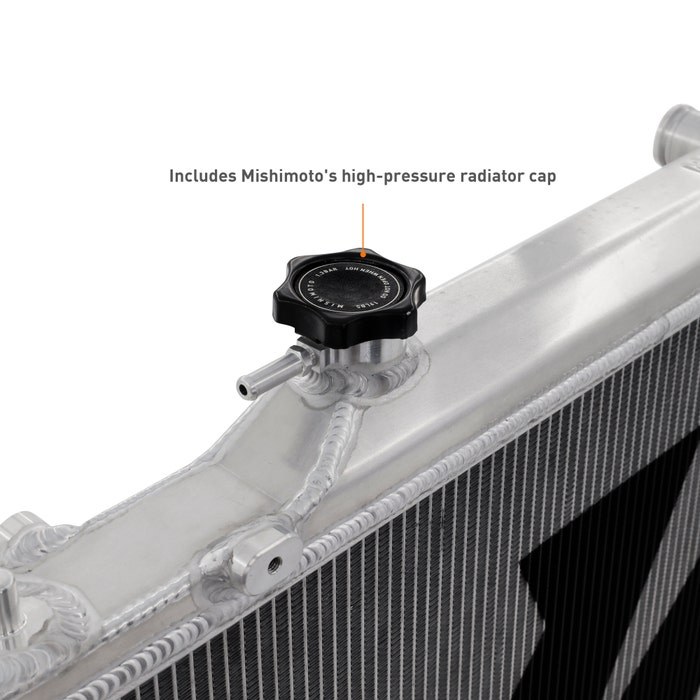 Mishimoto Radiator, Performance, 30.44 Inch Length X 20.92 Inch Height X 4.38 Inch Depth Overall Dimension – MMRAD-CIV-22