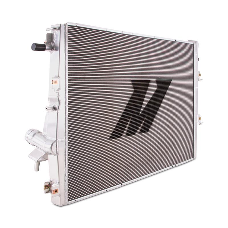 Mishimoto Radiator, Direct Fit for 2017 and Up Ford 6.7 Liter Powerstroke, 62 Percent Increase IN Coolant Caoacity – MMRAD-F2D-17