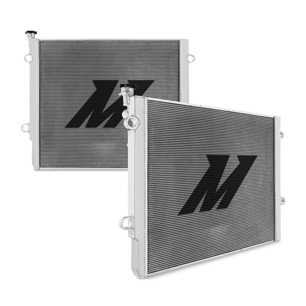 Mishimoto Radiator, 25.59 Inch Length X 23.48 Inch Height X 1.41 Inch Depth Core Dimension, Dual Core Rows, Aluminum – MMRAD-FJ-07